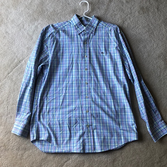Vineyard Vines Button Down Size Medium - Picture 1 of 4